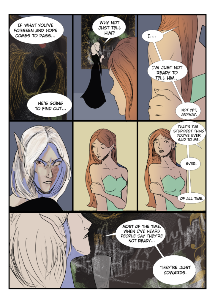 Fantasy Webcomic with elves