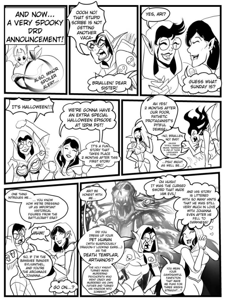 Warcraft fancomic fancomics arthas jaina sylvanas