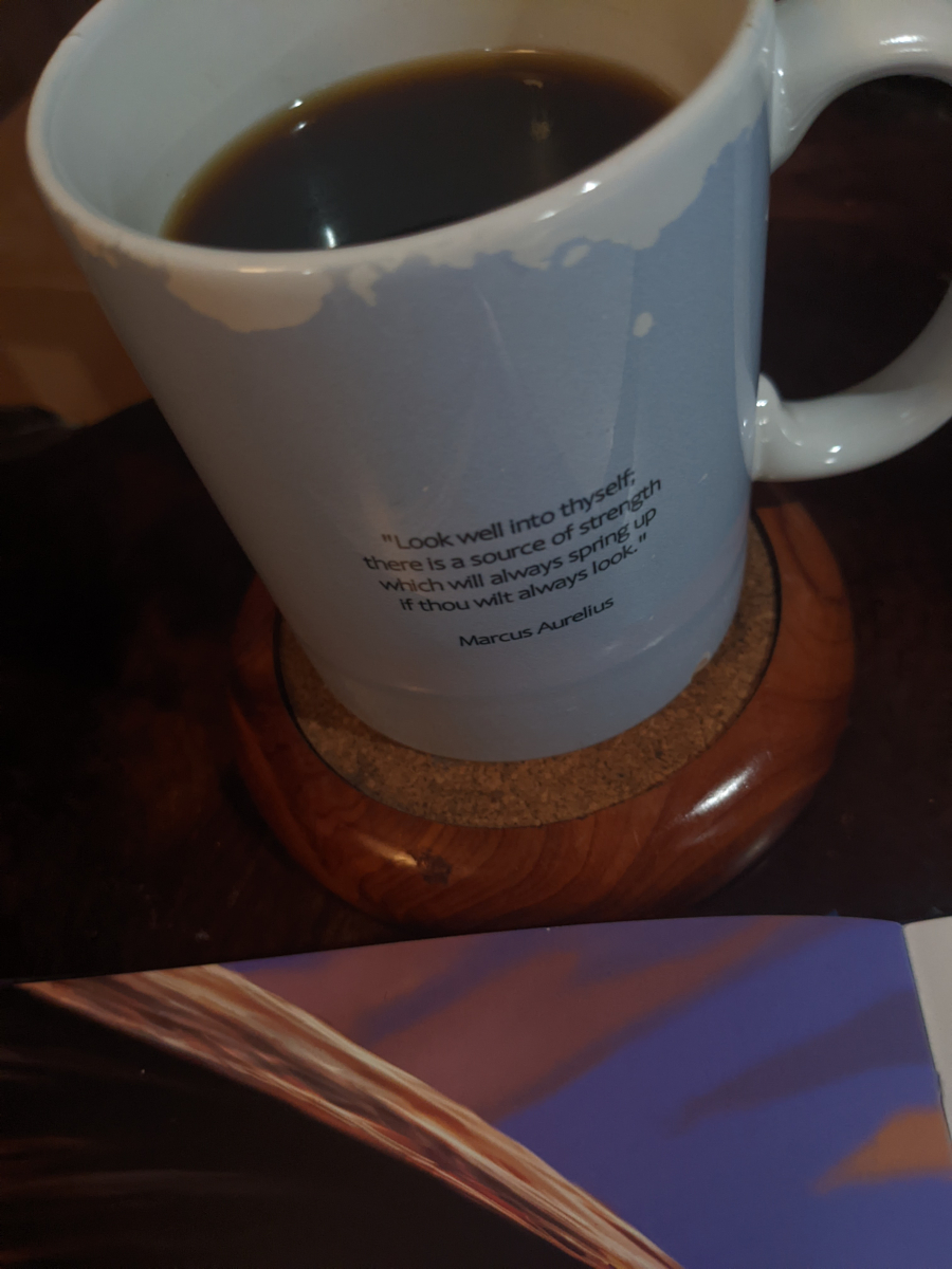 stoicism marcus aurelius coffee mug